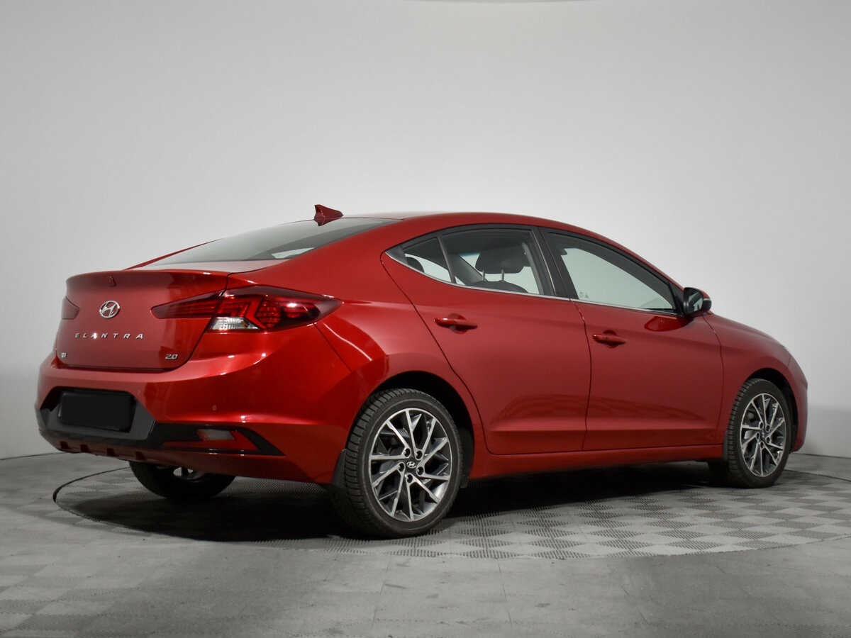 Hyundai Elantra VI (AD) Рестайлинг, 2019 Фото №4