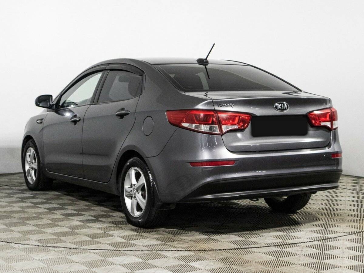 Kia Rio, 2017 Фото №7