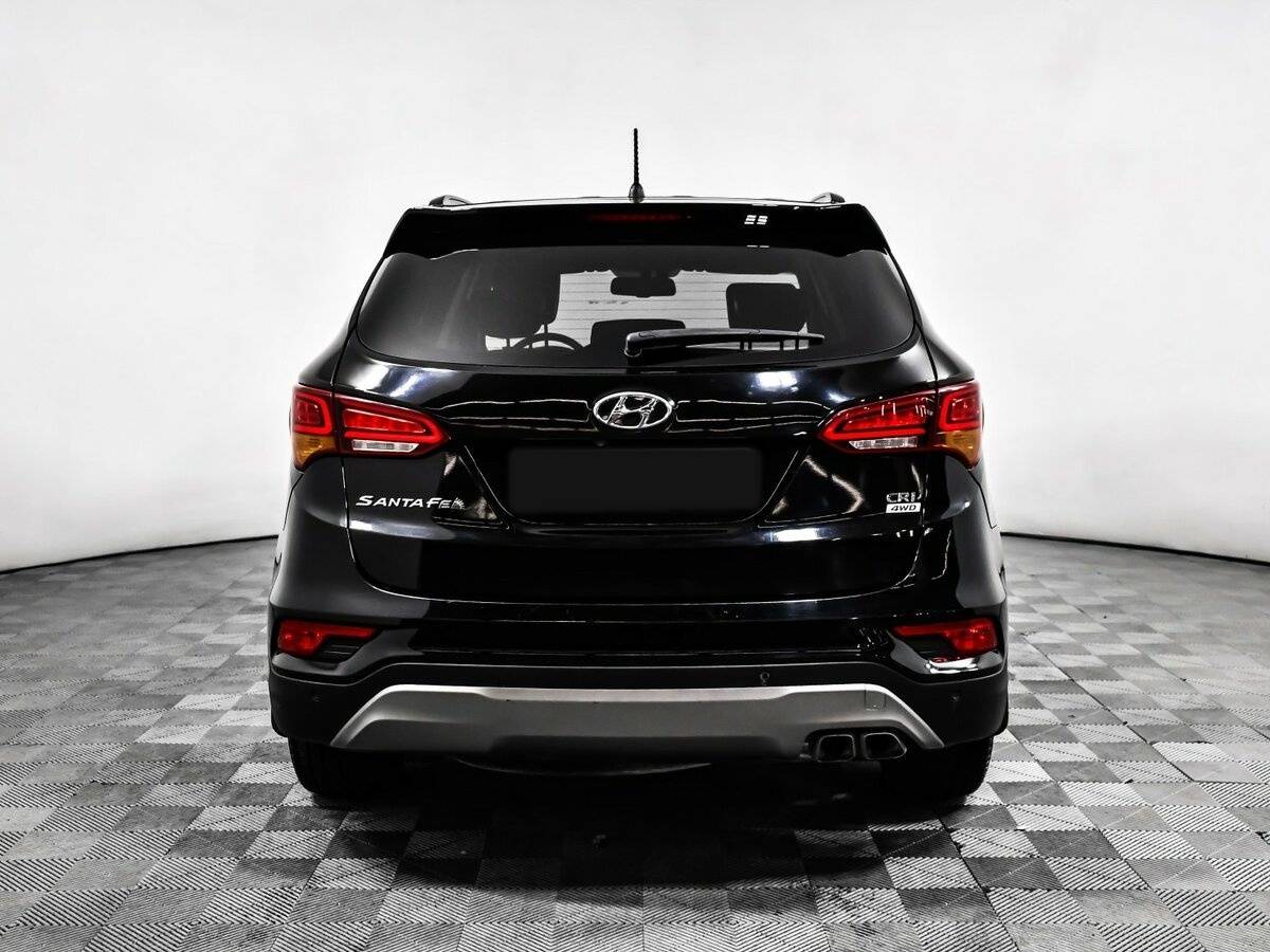Hyundai Santa Fe III Рестайлинг, 2017 Фото №6