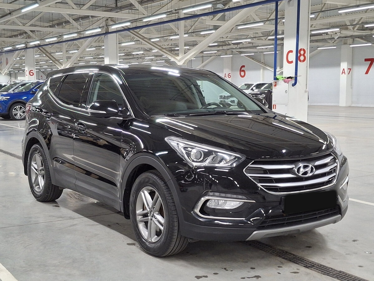 Hyundai Santa Fe III Рестайлинг, 2018 Фото №3