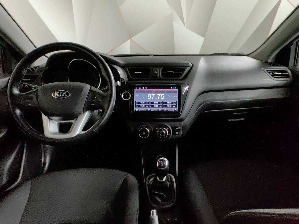Kia Rio 5-speed, 2014 Фото №10