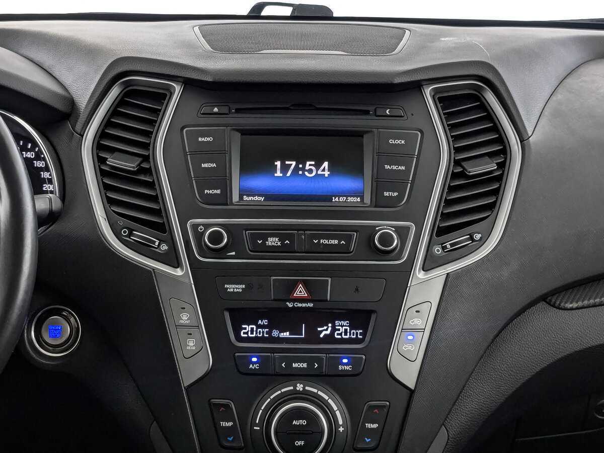 Hyundai Santa Fe, 2017 Фото №13