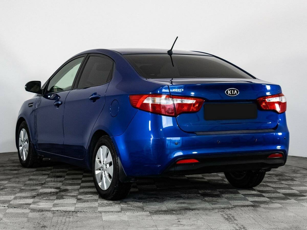 Kia Rio 5-speed, 2012 Фото №6